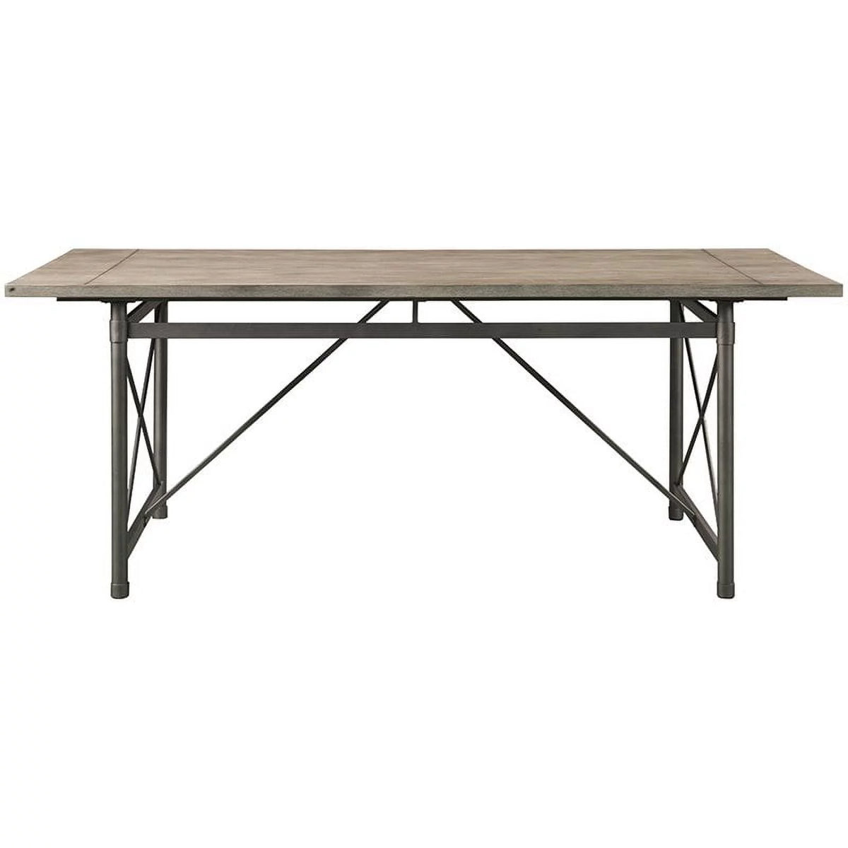 Gray Oak Dining Table V263447