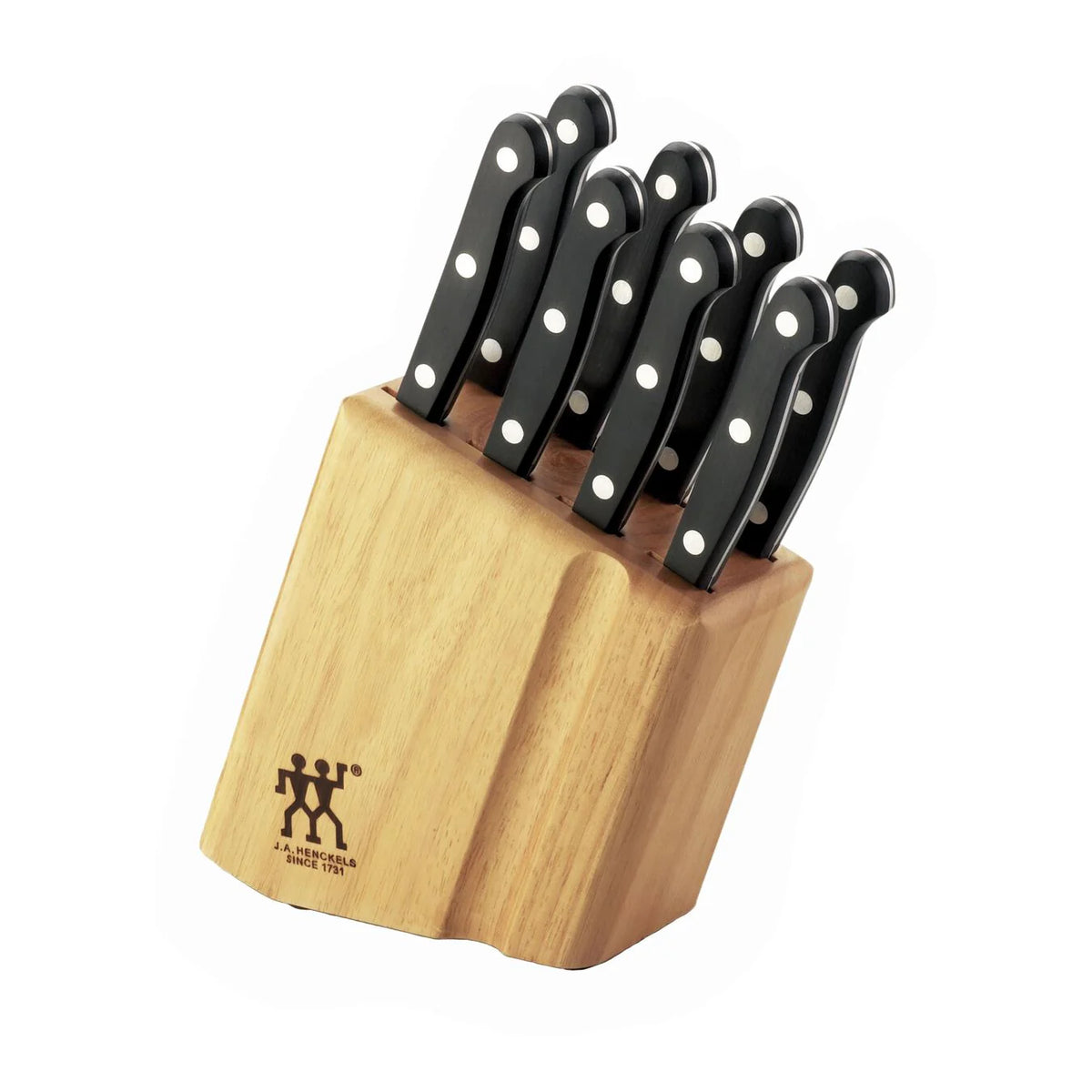 9 Pc Steak Knife Block Set I5964