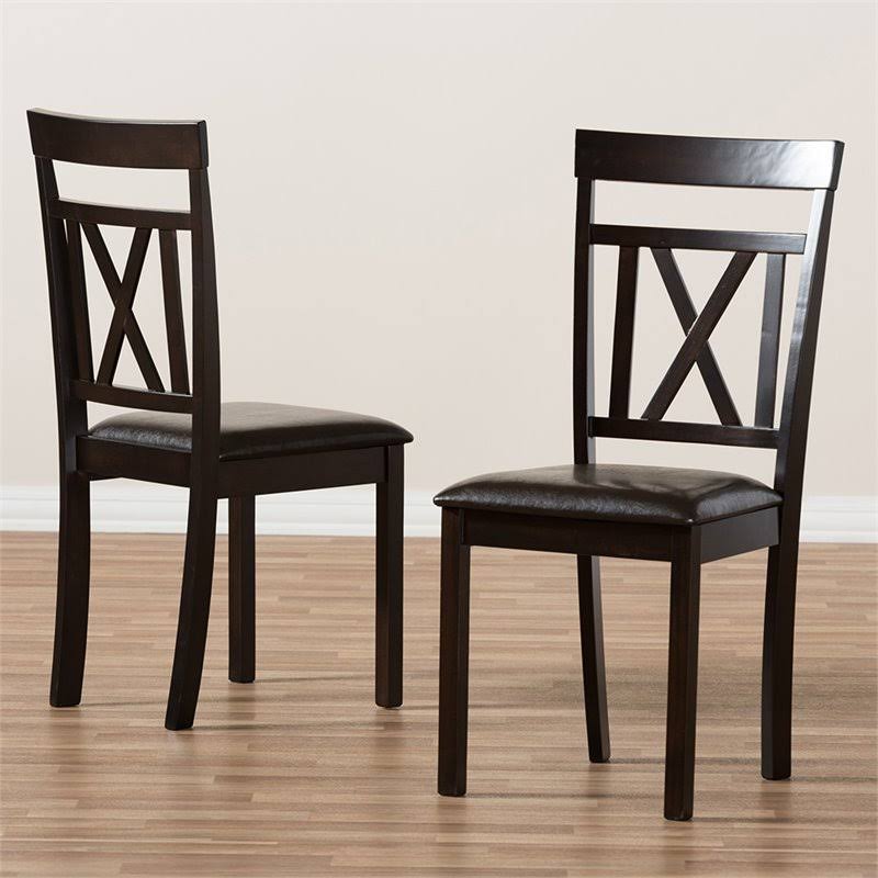 Brown Dining Side Chair (Set of 2) K394