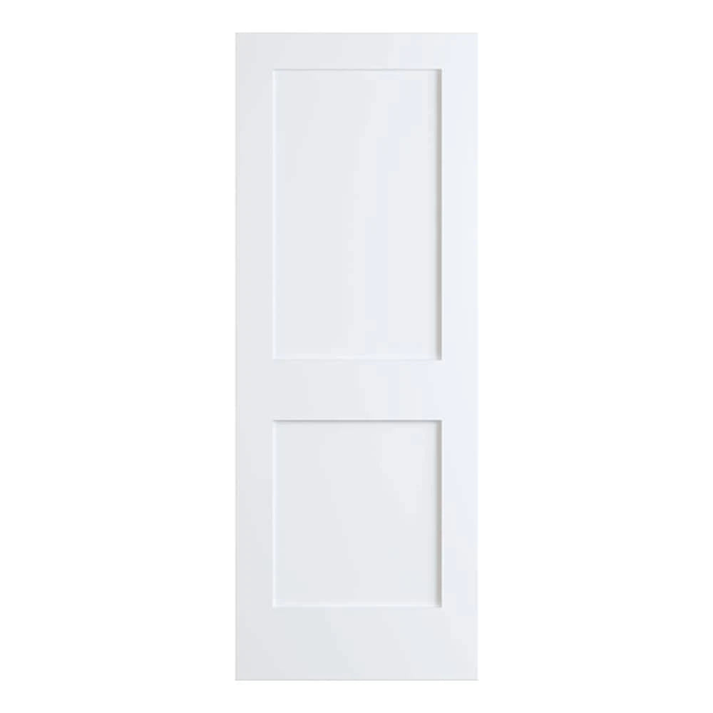 Primed Paneled Solid Manufactured Wood Door Q740