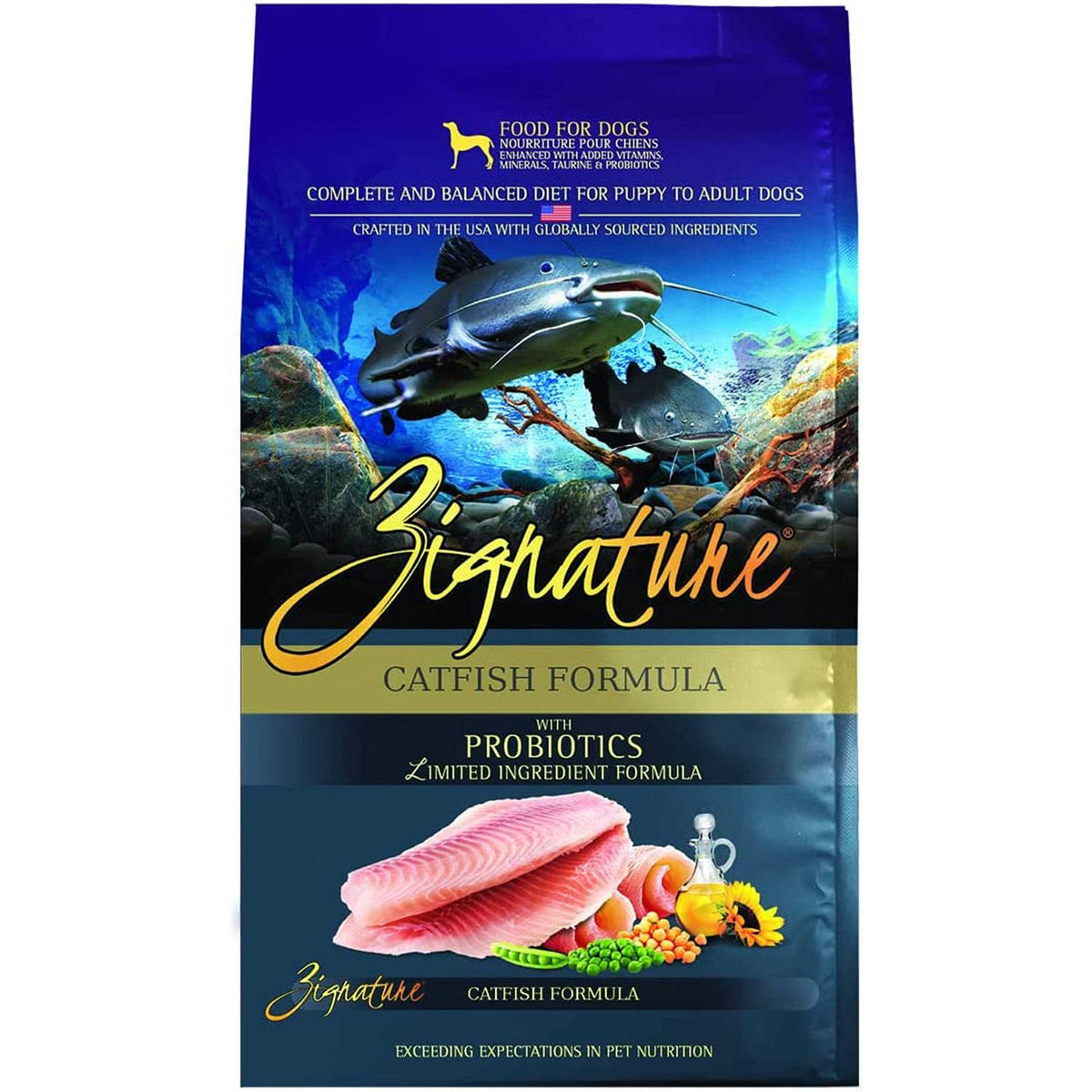 Catfish Limited Ingredient Formula Dry Dog Food N4545