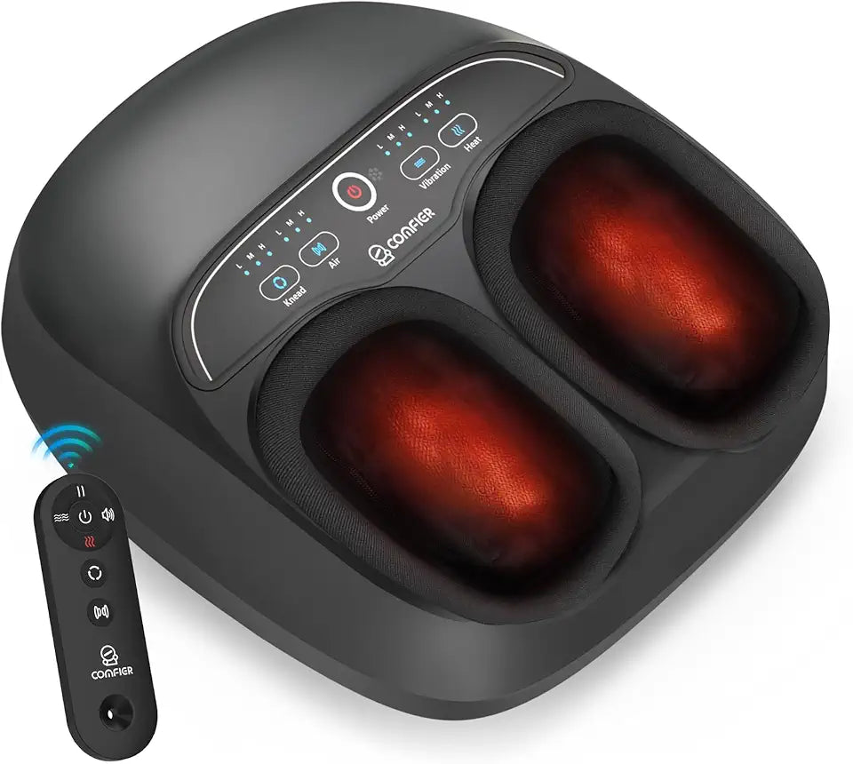 Foot Massager Machine with Heat Shiatsu Feet Massager Remote Control G1794