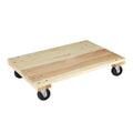 24 in. x 16 in. 1000 lb. Capacity Solid Deck Hardwood Dolly P768