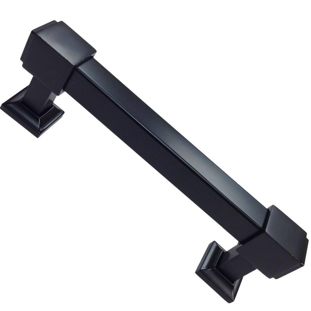 Black Cabinet Drawer Pulls Pack of 25 F229610