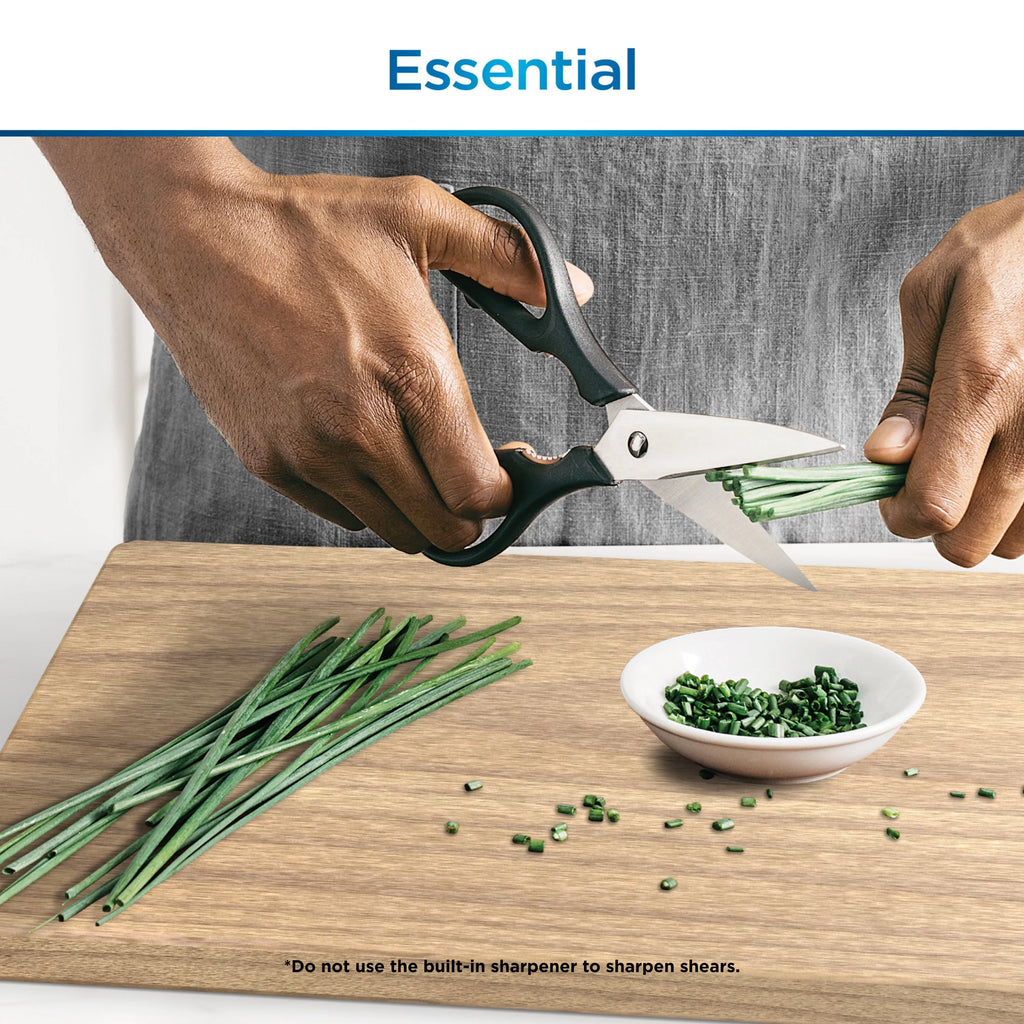 12-Piece Stainless Steel Knife System with Built-in Sharpener T159