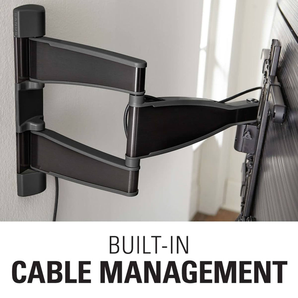Black Full Motion TV Wall Mount U27731