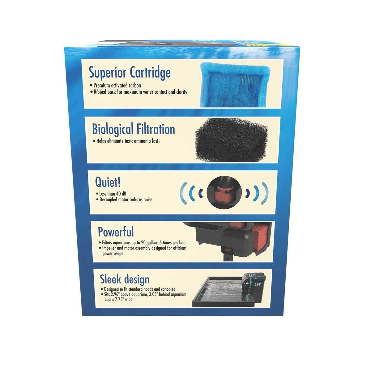 Ultra Quiet Power Filter For Aquariums X559
