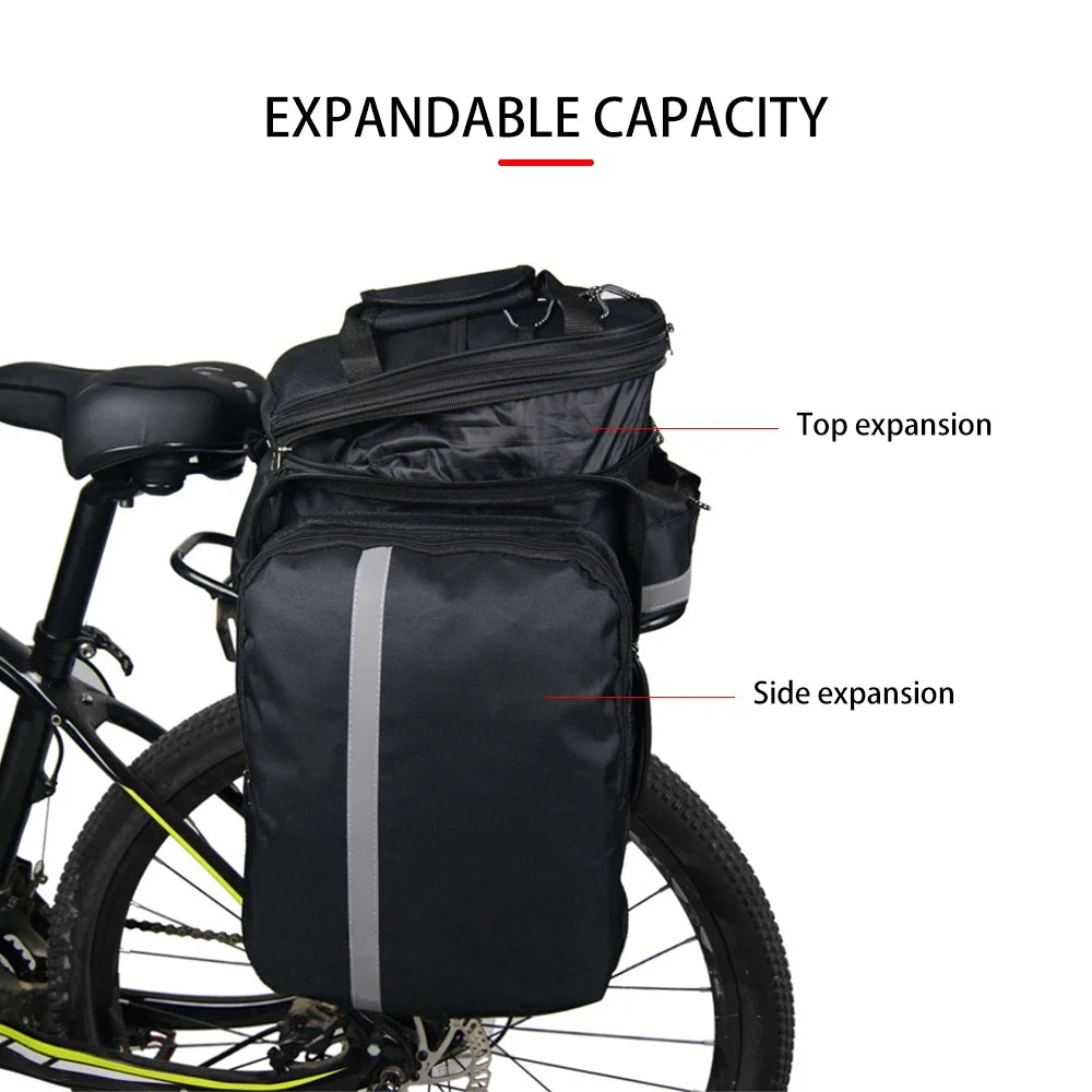 Expandable Rear Seat Bag with Rain Cover G2295
