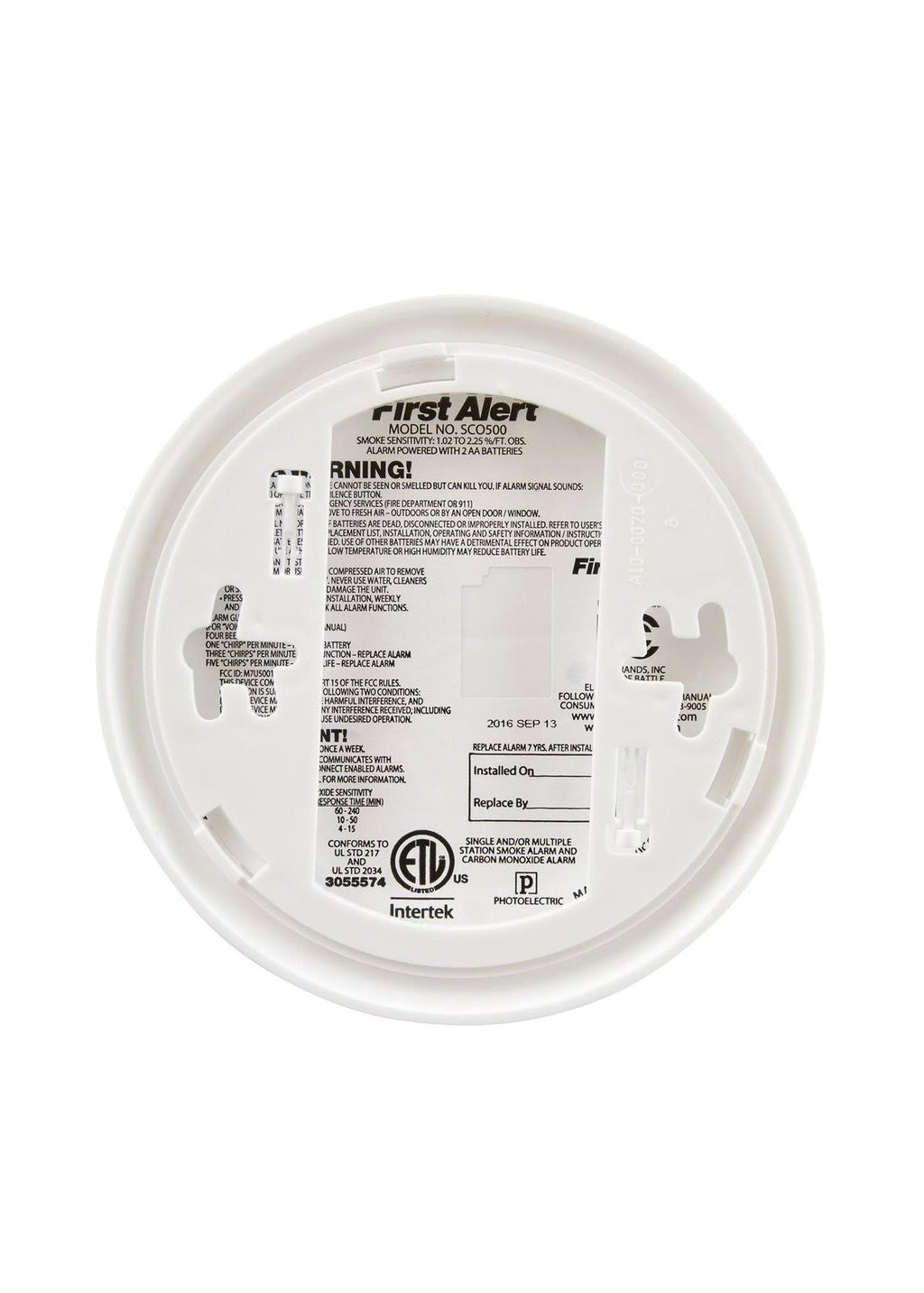 Wireless Interconnected Photoelectric Smoke and Carbon Monoxide Combo P705