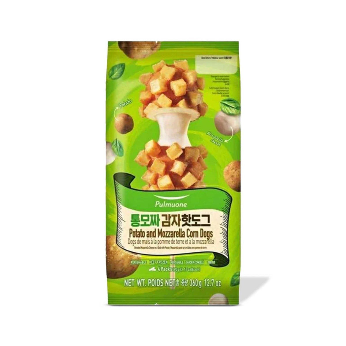Potato and Mozzarella Corn Dogs U230697
