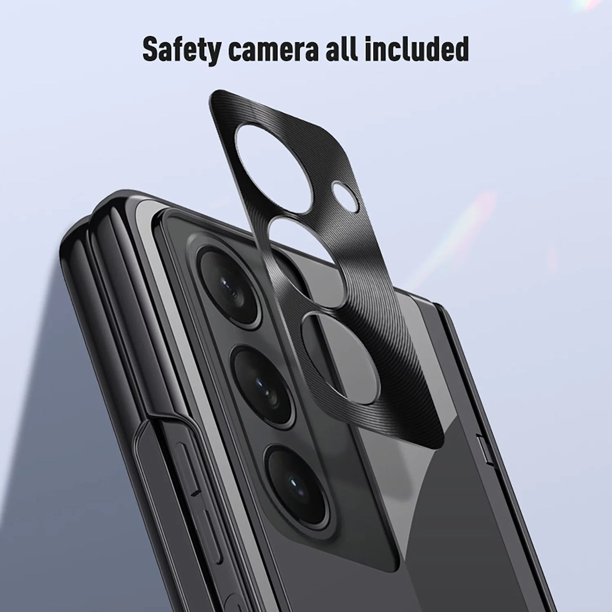 Samsung Galaxy Z Fold 5 Case with Kickstand Blue V12437
