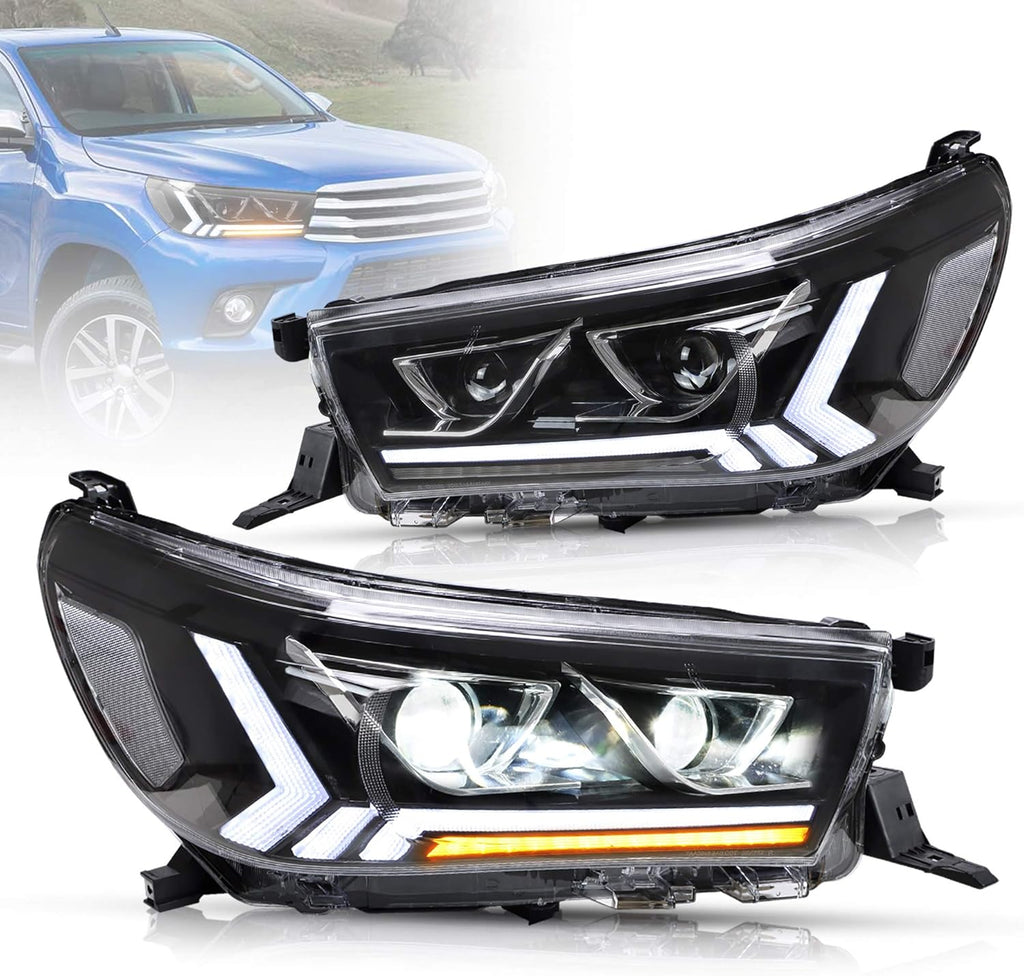 LED Headlights with Sequential Turn Signal P278397