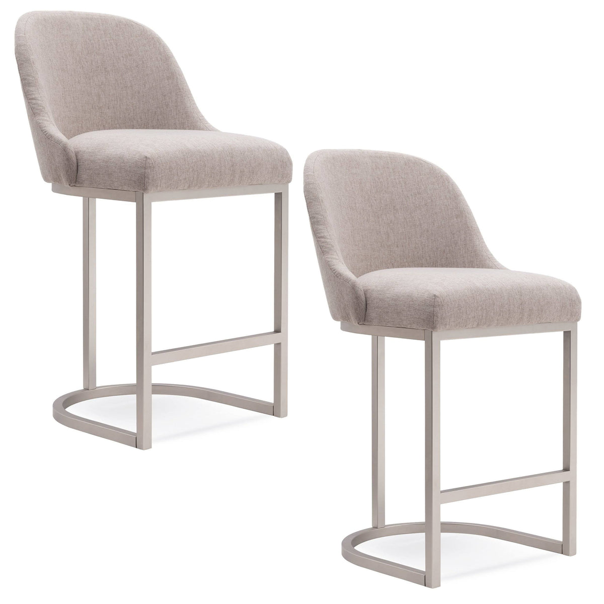 Barrelback Counter Stool Set of 2 E17224