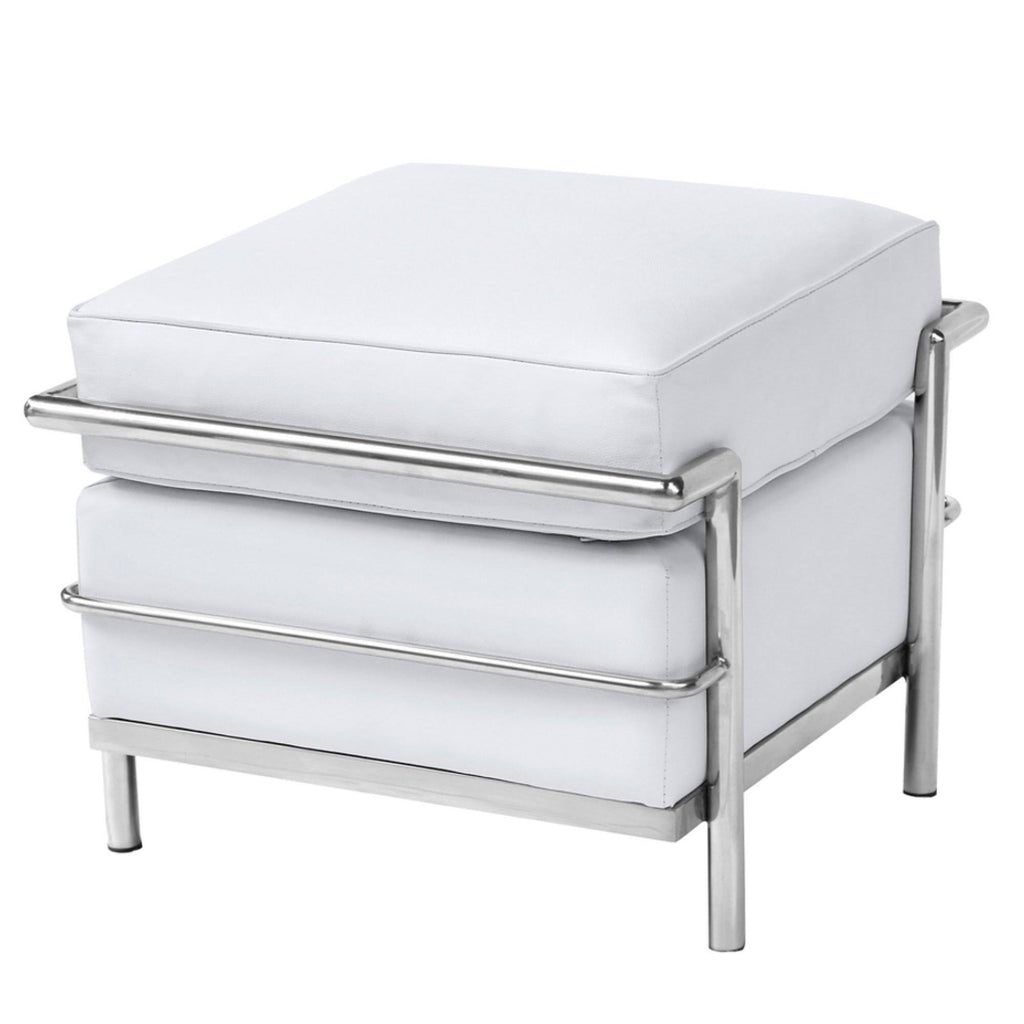 White Cube Ottoman T8444
