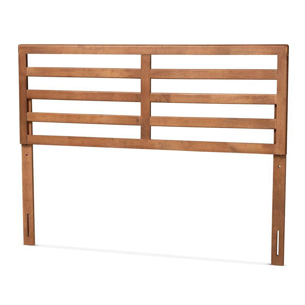 Walnut Finished Wood Full Size Headboard V83167