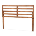 Walnut Finished Wood Full Size Headboard V83167