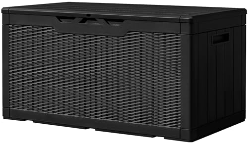 31 Gallon Weatherproof Resin Deck Box F522