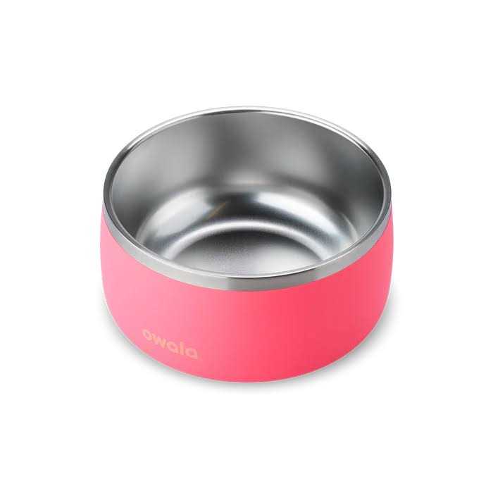 Stainless Steel Food & Water Bowl Pink G740882