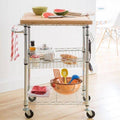 Bamboo Kitchen Cart G7330