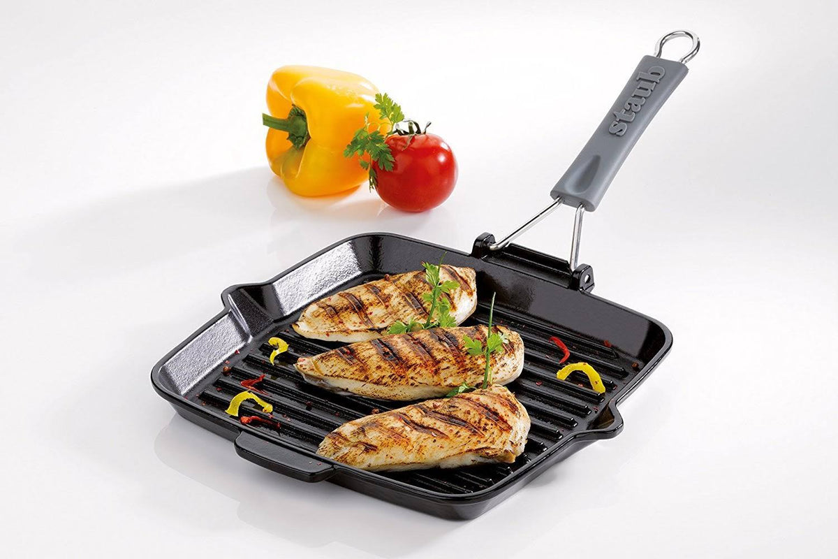 Black Square Grill Pan I58224
