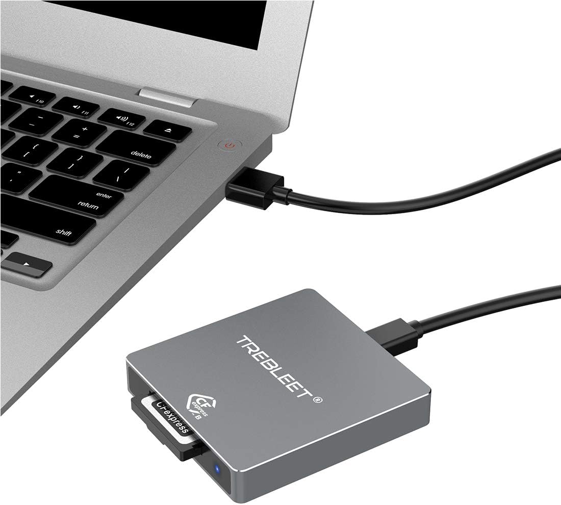 Dual-Slot CFexpress Type B and SD 4.0 UHS-II Card Reader USB 3.2 Gen 2 10Gbps E8735