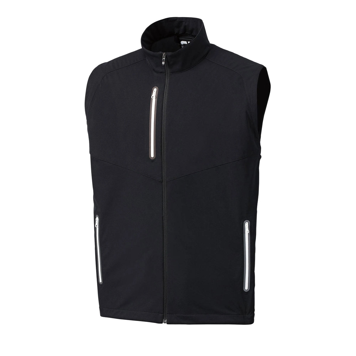 Black Medium Lightweight Softshell Vest H127741