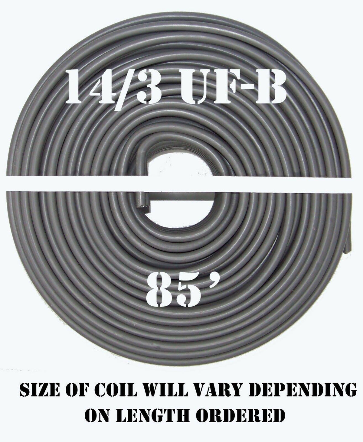 14/3 UF-B x 85' Underground Feeder Cable X81954