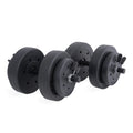 40lb Adjustable Vinyl Dumbbell Set S595