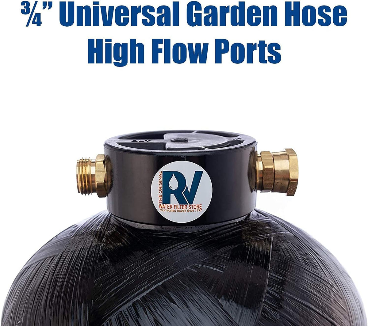 RV Water Softener Portable 16,000 Grain 3/4" Fittings L457513
