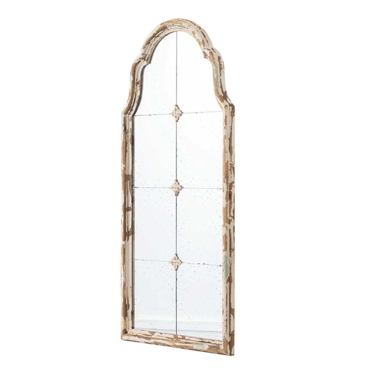 Antique Wooden Framed Wall Mirror K779254