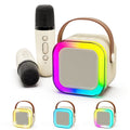 Kids Karaoke Machine with 2 Wireless Microphones W971471