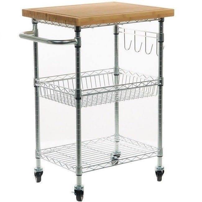 Bamboo Kitchen Cart G7330
