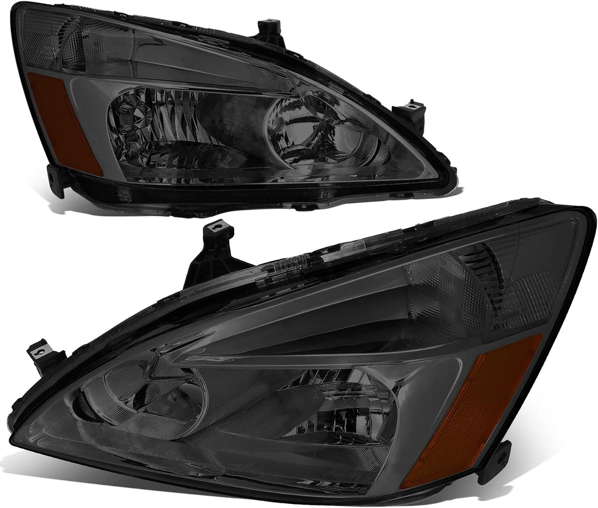 Black Housing Clear Lens Headlights Assembly B5873