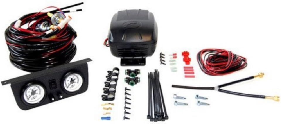 Set of Air Lift 1000 Series with Load Controller II On-Board Air Compressor System Kit L763