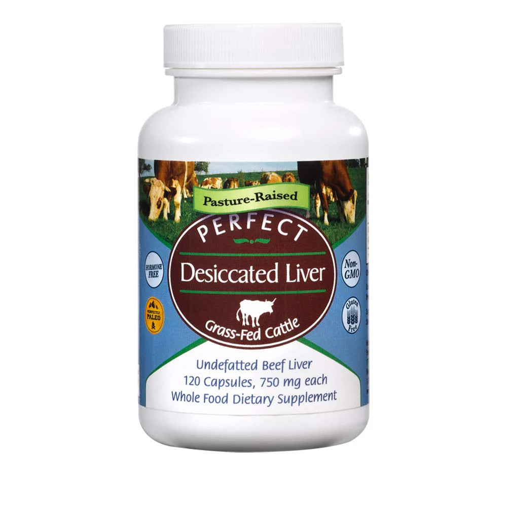 120 Capsules Undefatted Beef Liver O8113