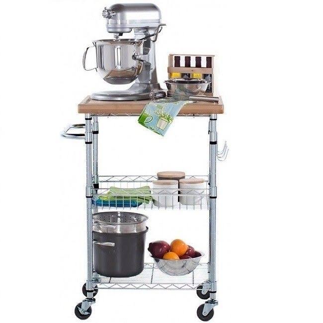 Bamboo Kitchen Cart G7330