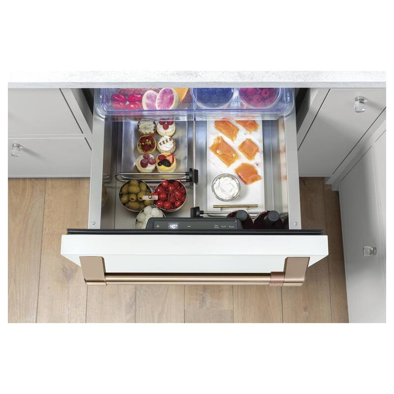 5.7 cu. ft. Dual Drawer Undercounter Refrigerator Matte White E80363