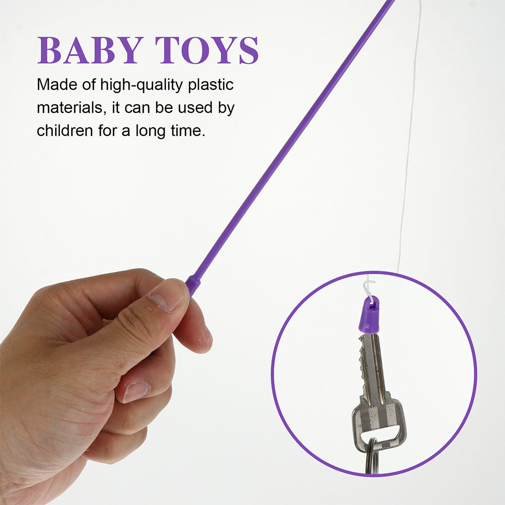 Magnetic Toddler Bath Toys Fishing Games with Magnetic Fishing Rod U95945