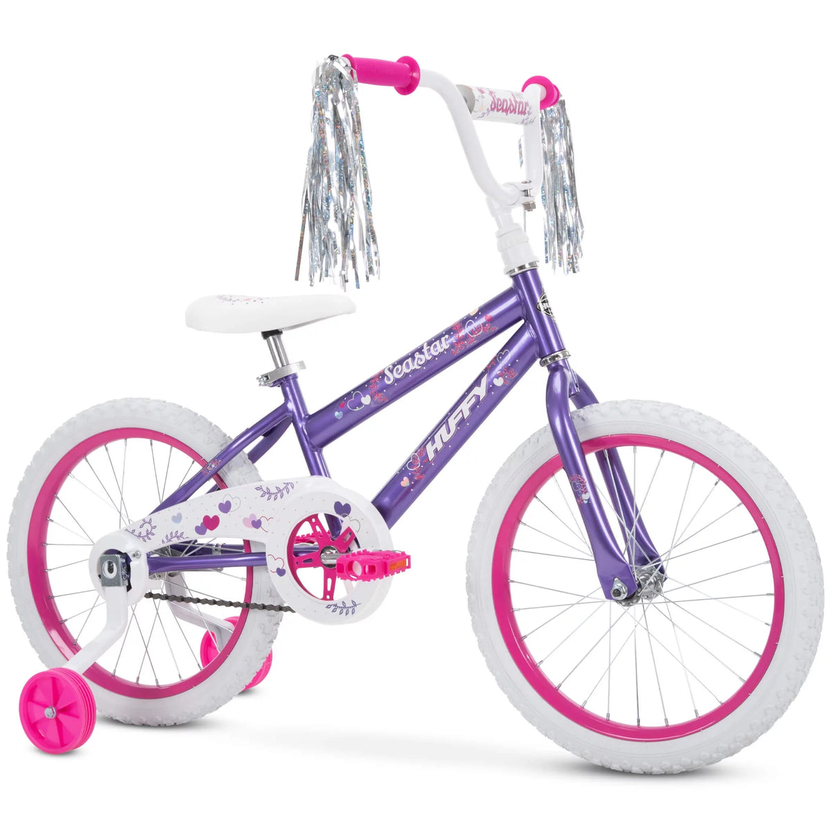 18 in. Kids Bike Metallic Purple V3900
