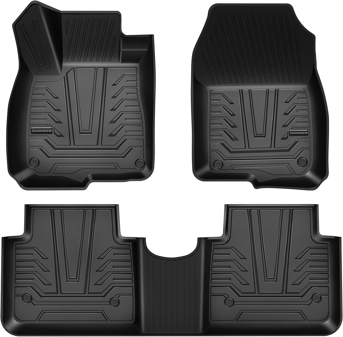 Black All Weather Automotive Floor Mats Z140927