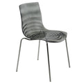 Black Plastic Dining Chair Z121835