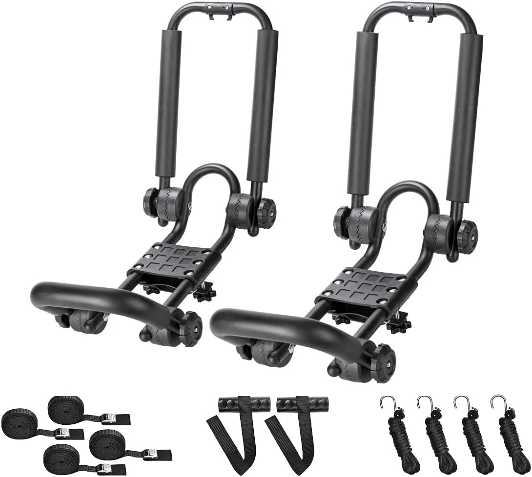 Universal Foldable Kayak Canoe SUP Carrier Car Roof Rack Mount V5108